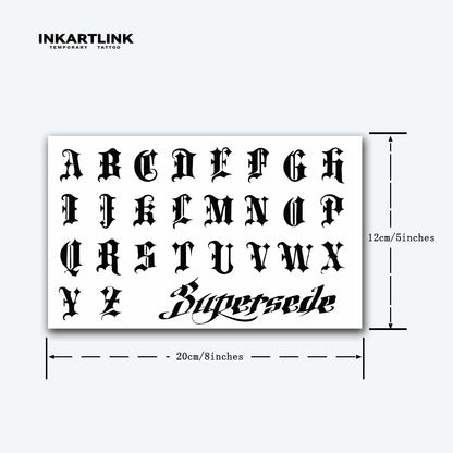 Gothic Alphabet