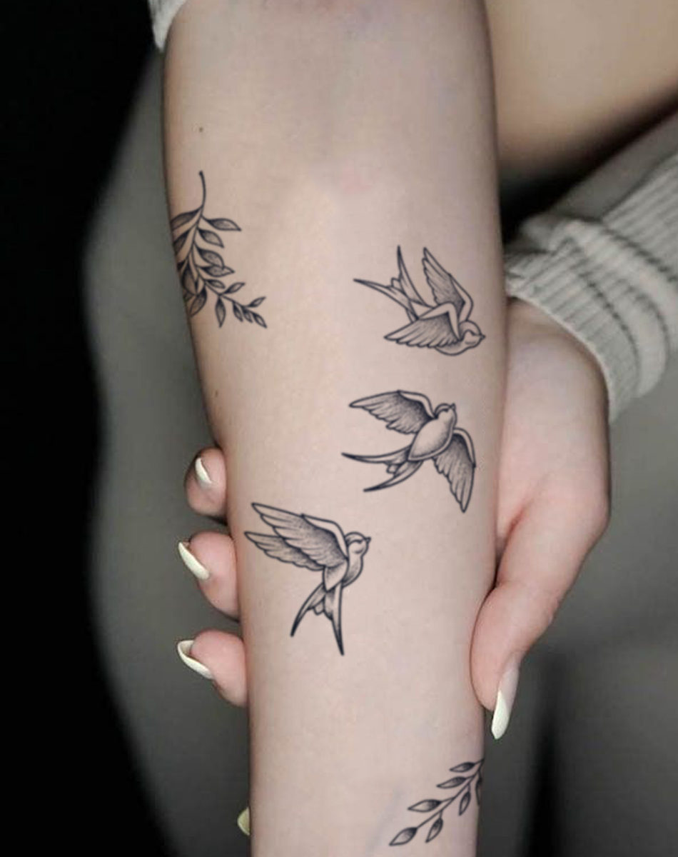 Flight of Swallows