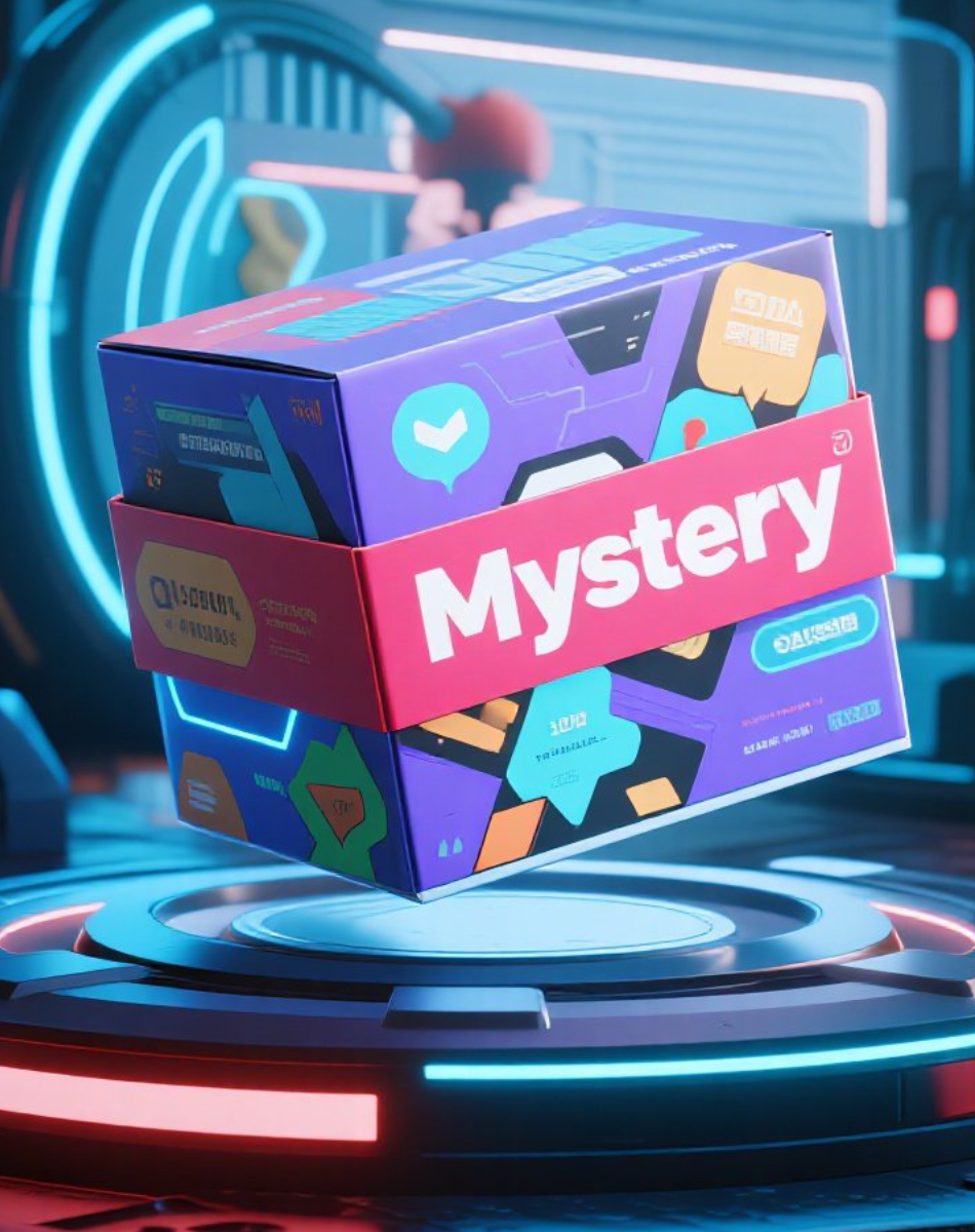 Lucky Grab Mystery Box | Fun Temporary Tattoo Set