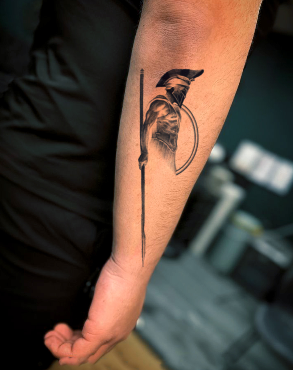 Spartan Warrior Tattoo