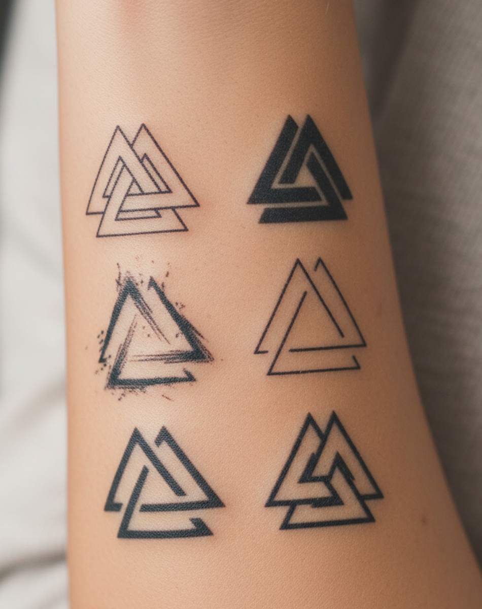 The Wei Jing Triangle Symbol