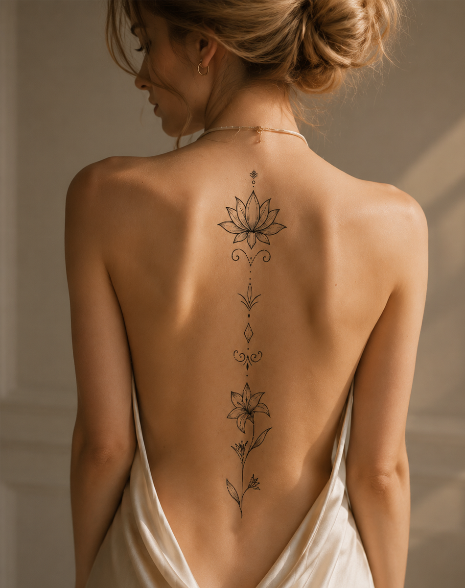The Ascending Lotus Spine
