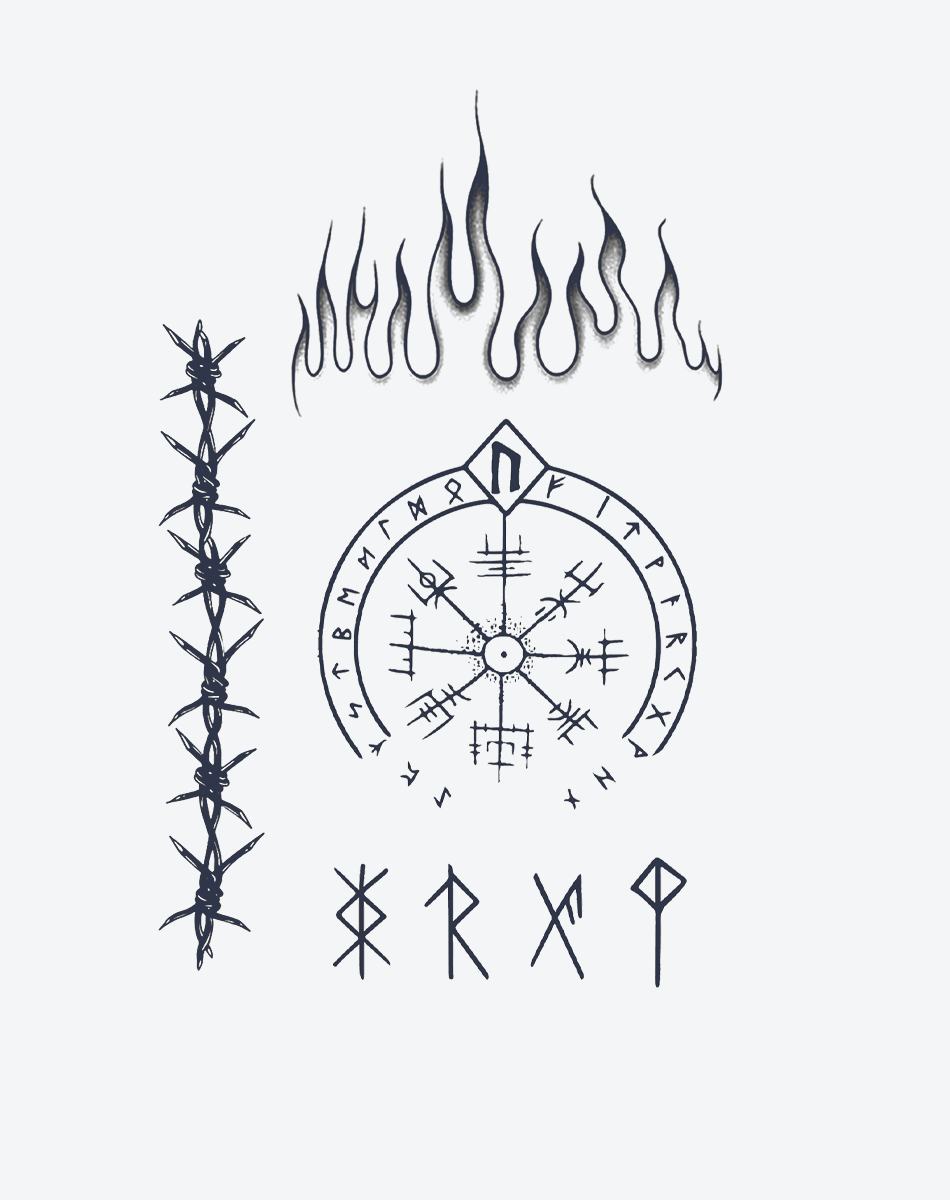 Fiery Guardian(3 pieces)