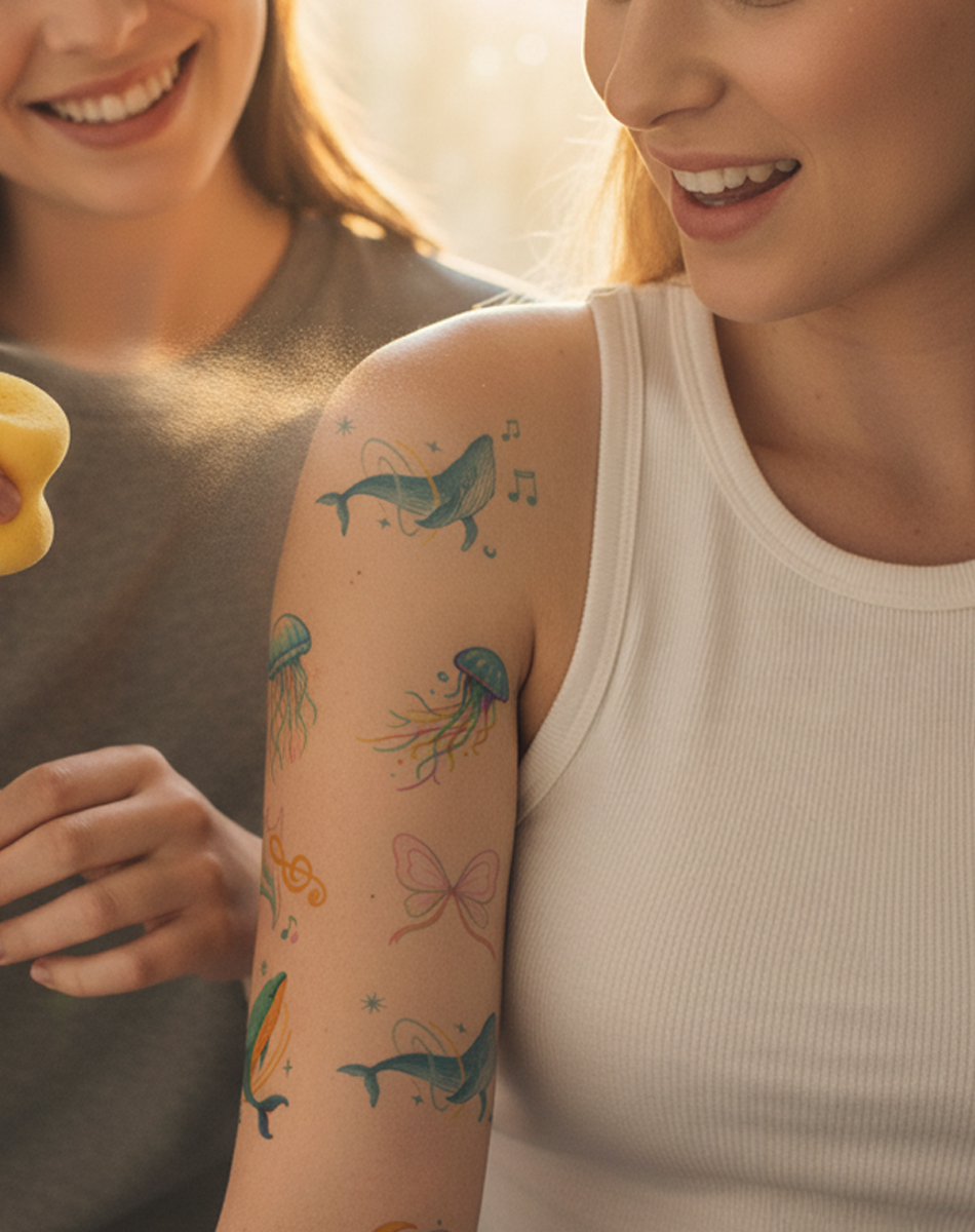 Oceanic Harmonies – Von der Seefahrt inspirierte Tattoos – INKARTLINK, image size:950x1200