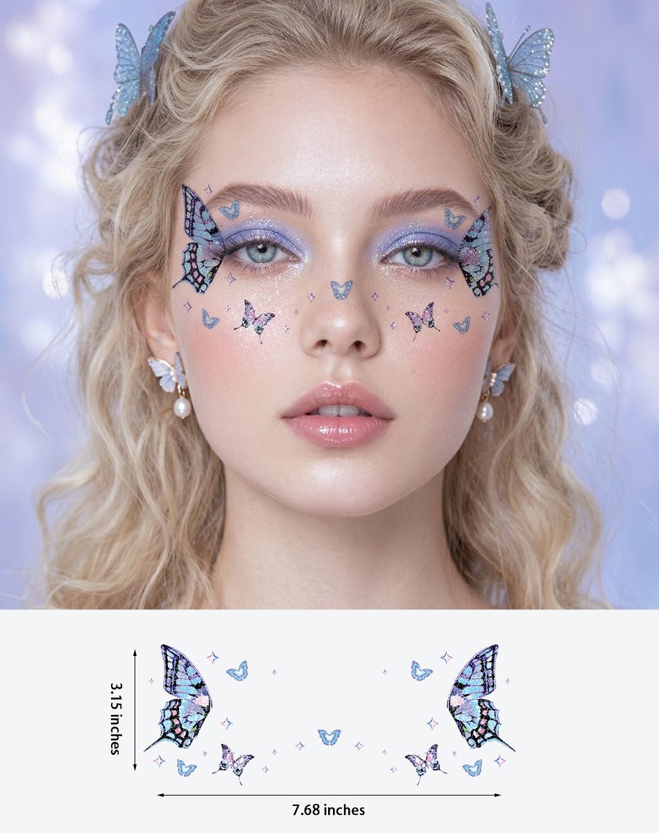 Blue Monarch Wings