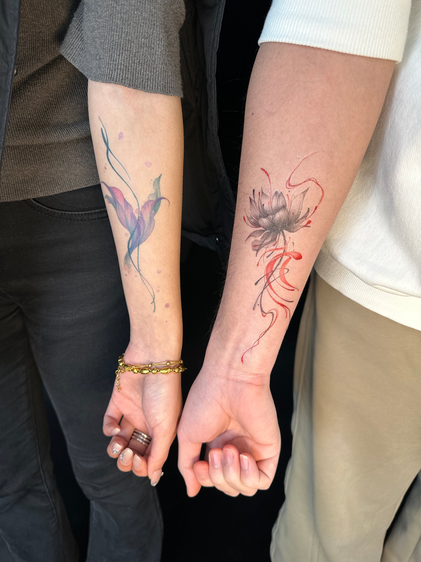 Twin Flame Flower(2 pieces)