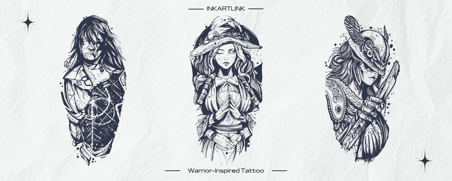 Fierce and Feminine: Warrior-Inspired Tattoo Designs