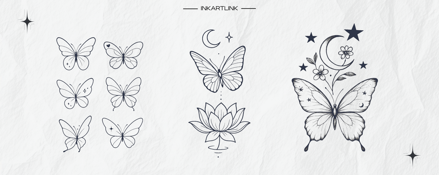 Butterfly & Celestial Tattoos: Designs, Meanings & Placement