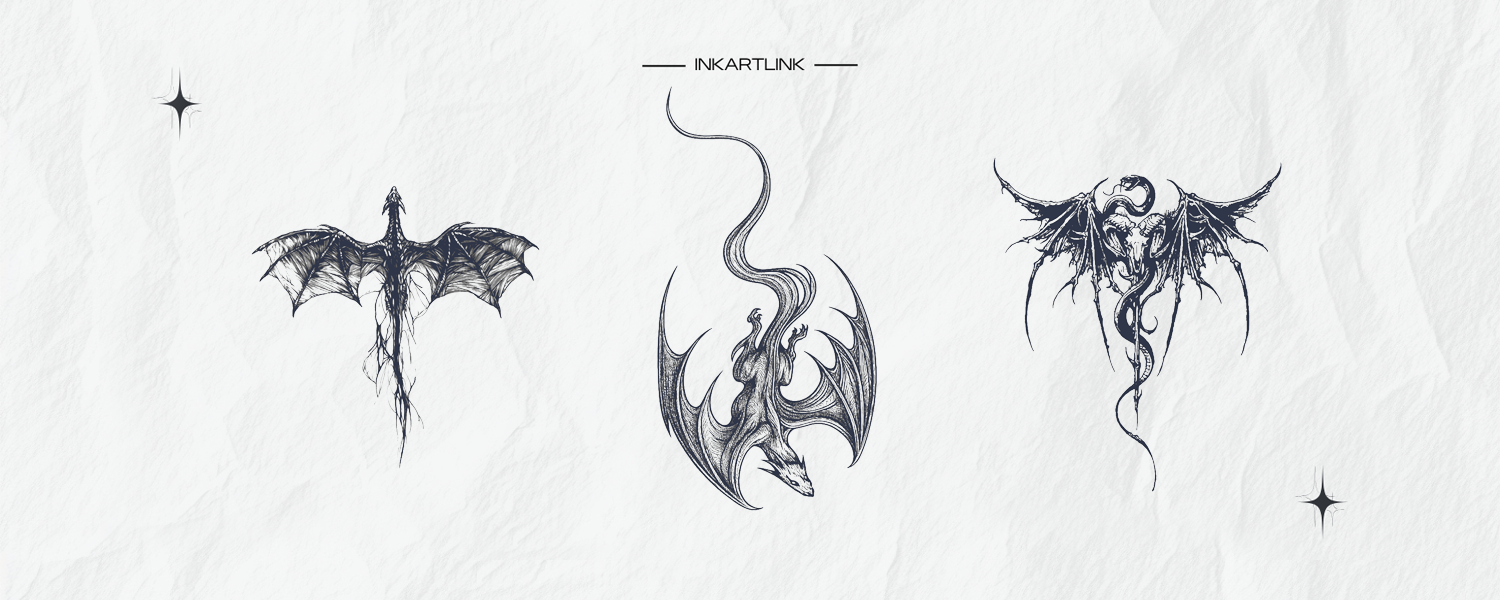 Epic Dragon Tattoo Designs: Ideas in Black & Grey