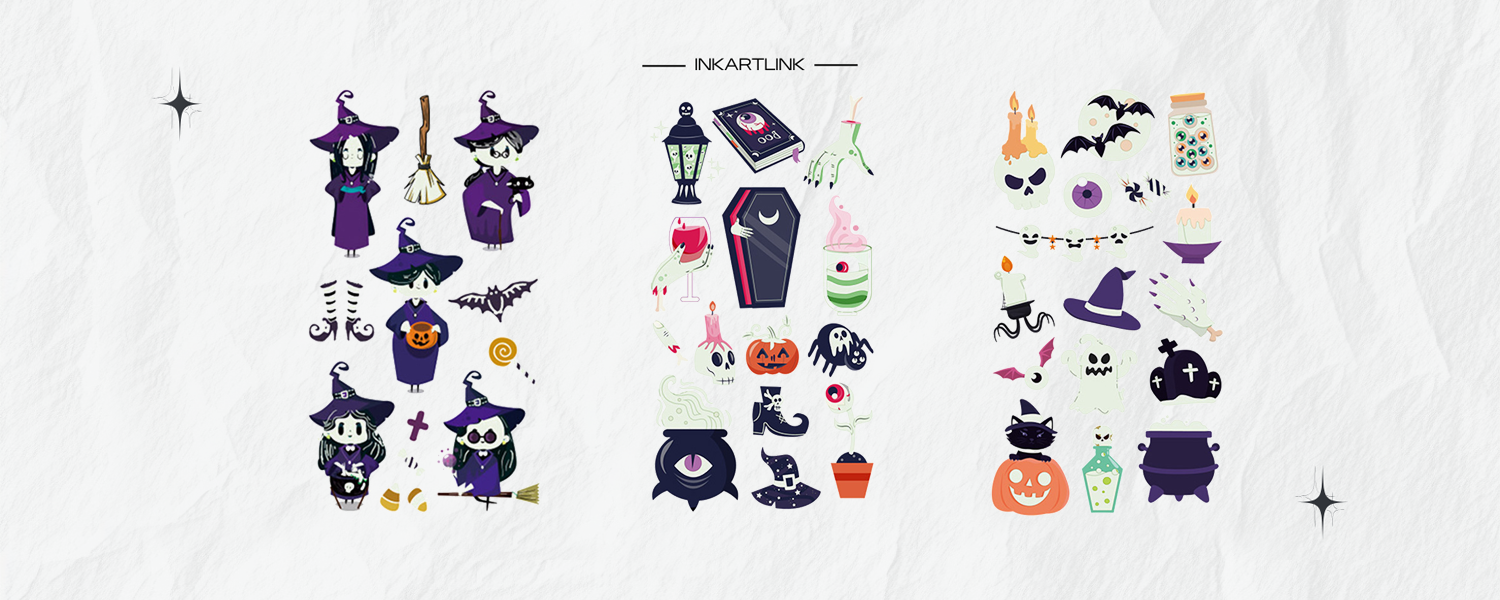 Spooky Cute! Ultimate Guide to Goth Witch & Halloween Sticker Tattoo Designs