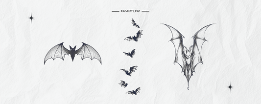 The Allure of the Gothic Bat Tattoo