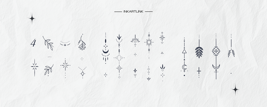 Minimalist Fineline Tattoo Ideas: Celestial & Botanical Designs