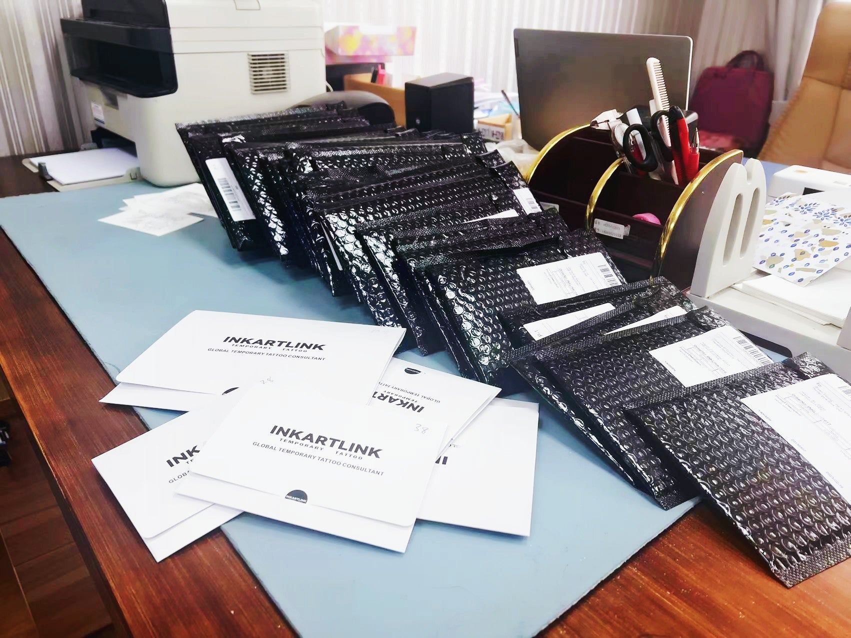 Thank you for ordering inkartlink semi-permanent tattoos