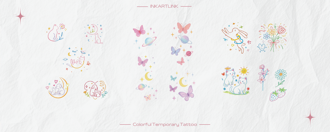 New Arrival: Whimsical Color Tattoos You’ll Love