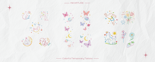 New Arrival: Whimsical Color Tattoos You’ll Love