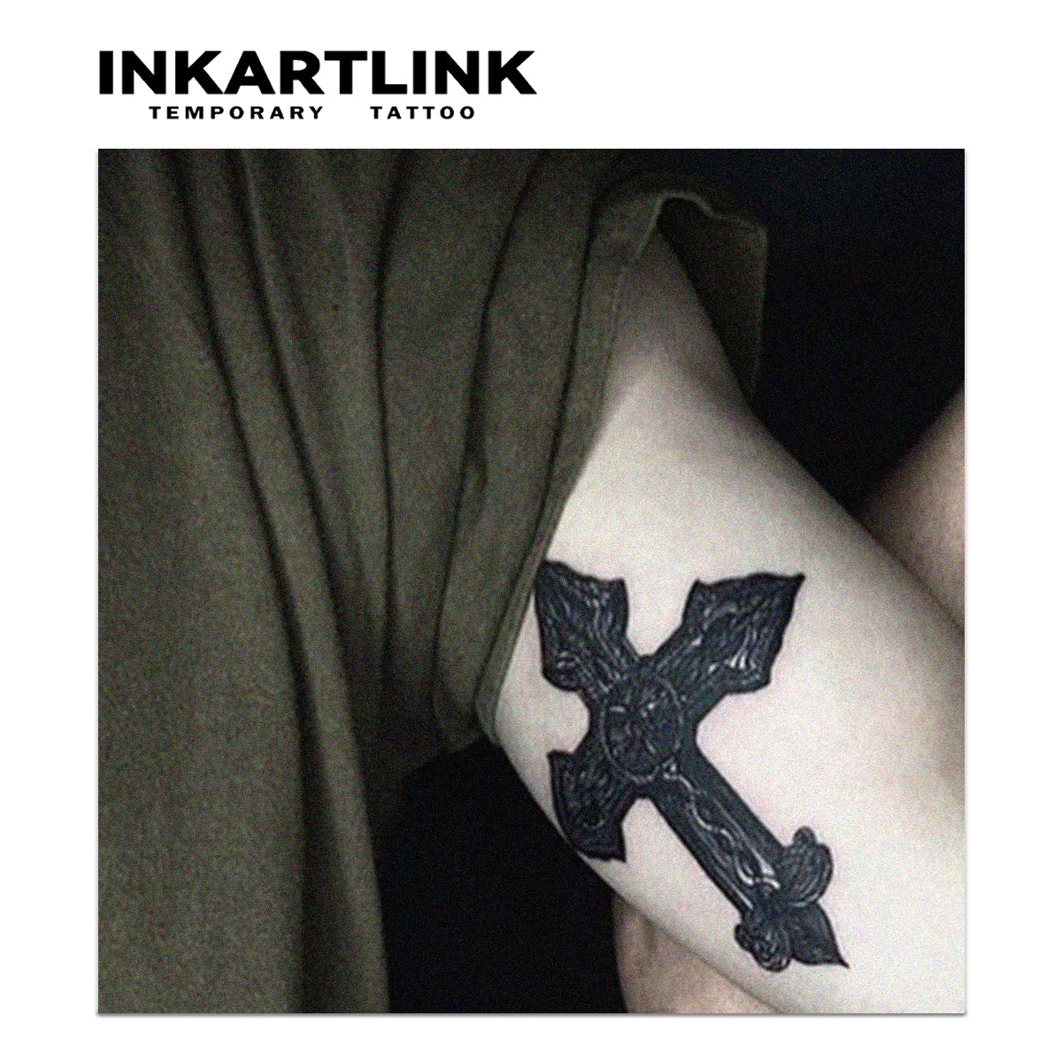 Cross tattoo by Bobby Mackart : r/traditionaltattoos
