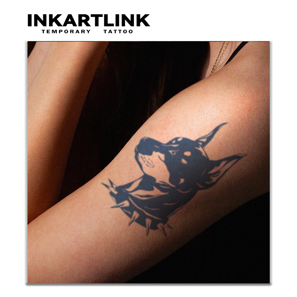 Blackwork Doberman Tattoo!#tattoos #tattooartist #foryoupage #fyp #tat... |  TikTok