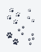 Pet footprints