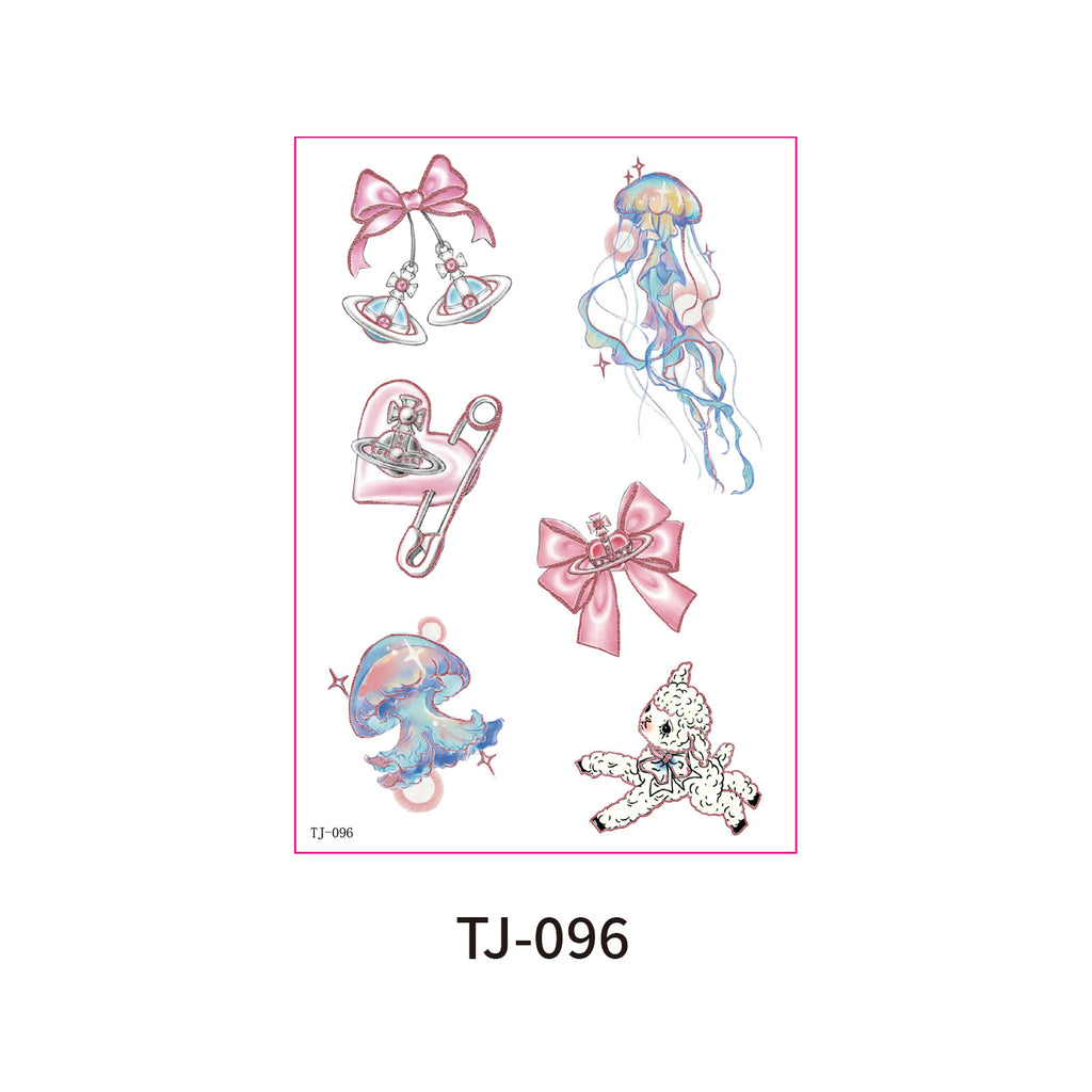 Fairy Butterfly Fantasy Candle Decals