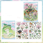 Oriental Vista Diorama Stickers