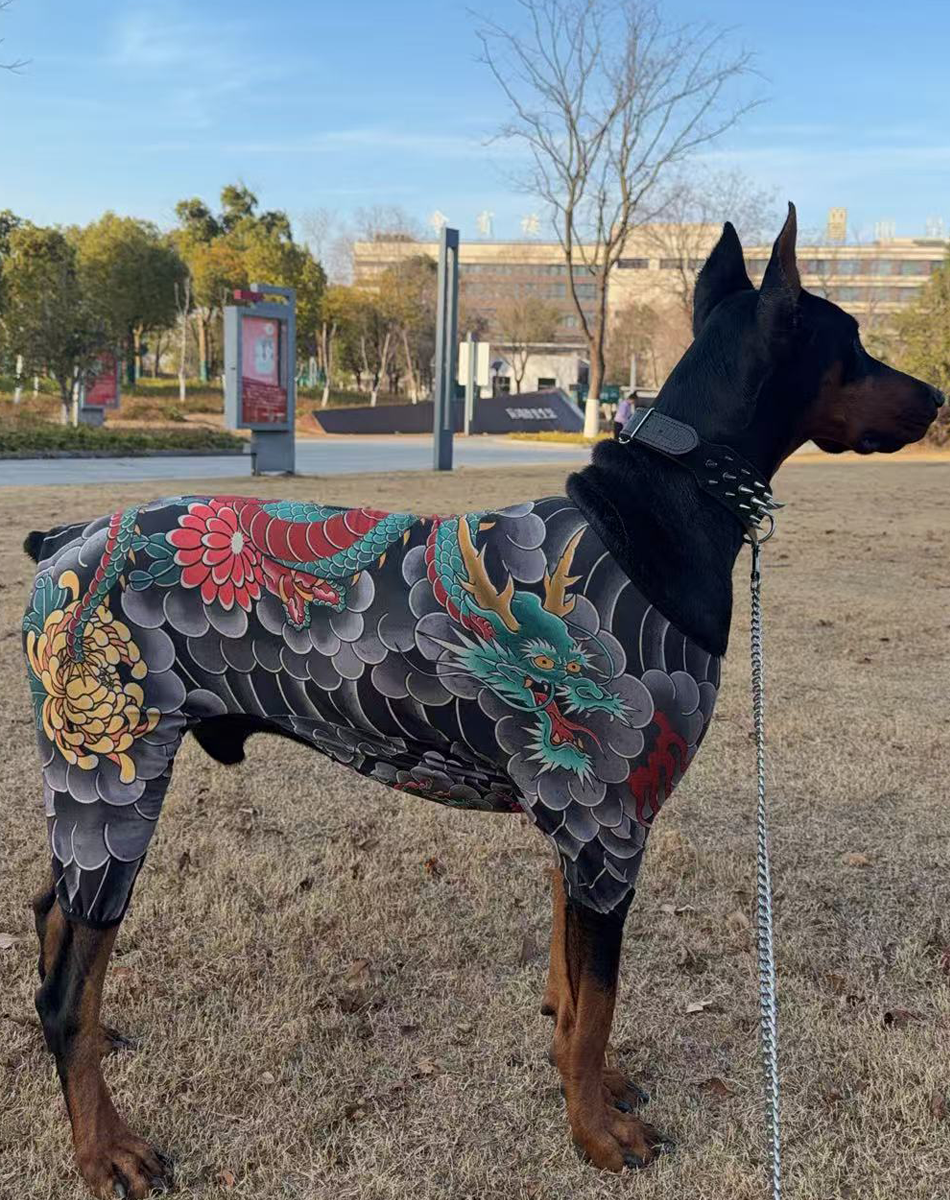Dog Tattoo Bodysuit