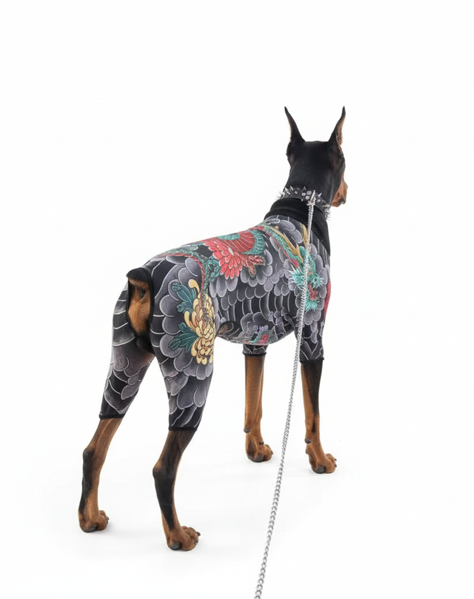 Dog Tattoo Bodysuit