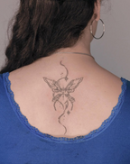 Mystic Butterfly Tattoo