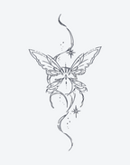 Mystic Butterfly Tattoo