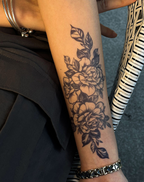 Dark Butterfly & Rose