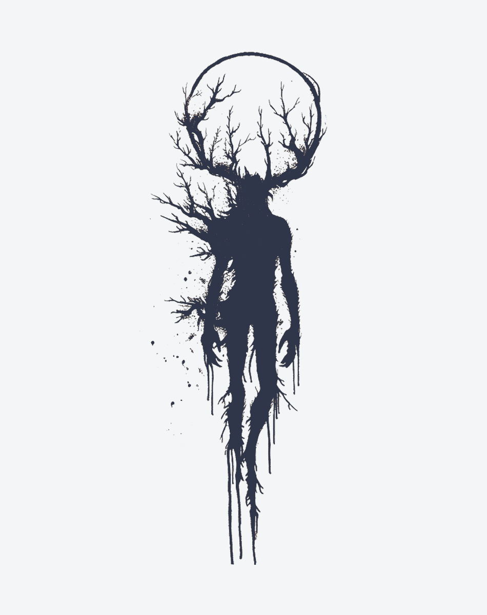 Tree Roots Monster|Temporary Tattoo Stickers-Waterproof β INKARTLINK