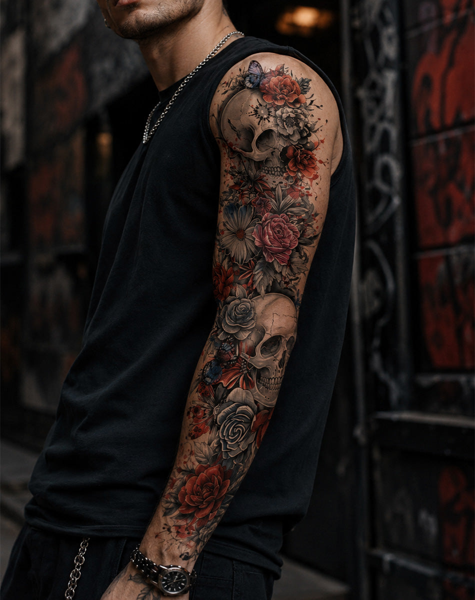 Blood Blossom Skull