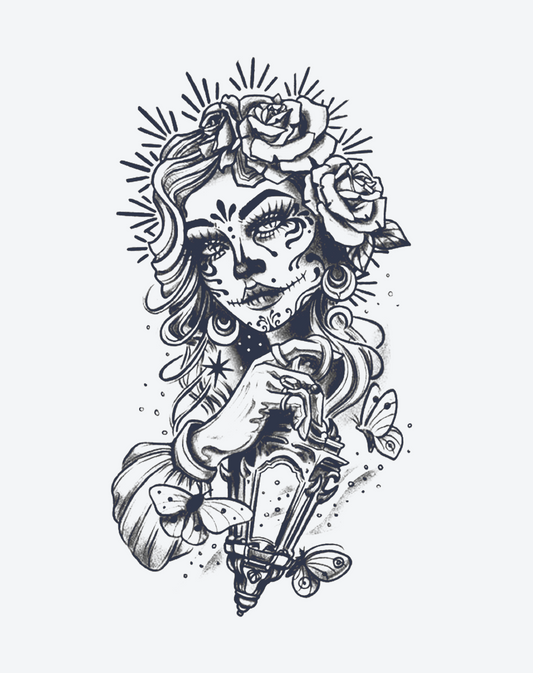 A beautiful female clown
