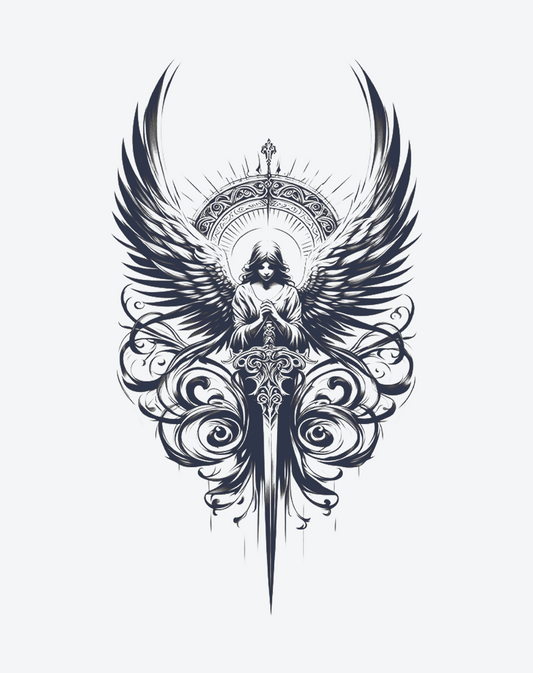 Angels with swords