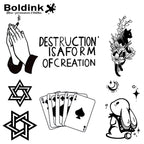 6 Sheets small tattoo Combination 12
