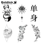 6 Bögen kleine Tattoo Kombination 10