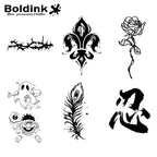 6枚の小さなタトゥーの組み合わせ6