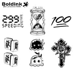 6 Sheets small tattoo Combination 1