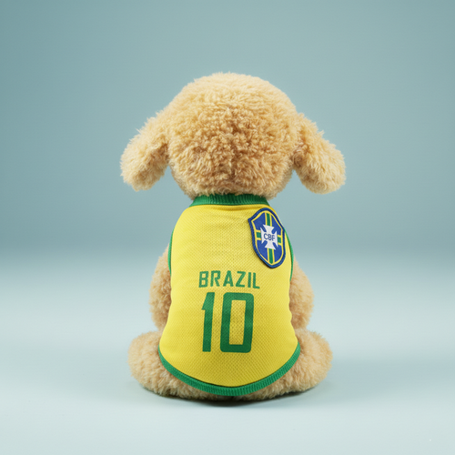 Pet Jersey -Brazil Team