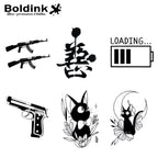 6 Bögen kleine Tattoo Kombination 11