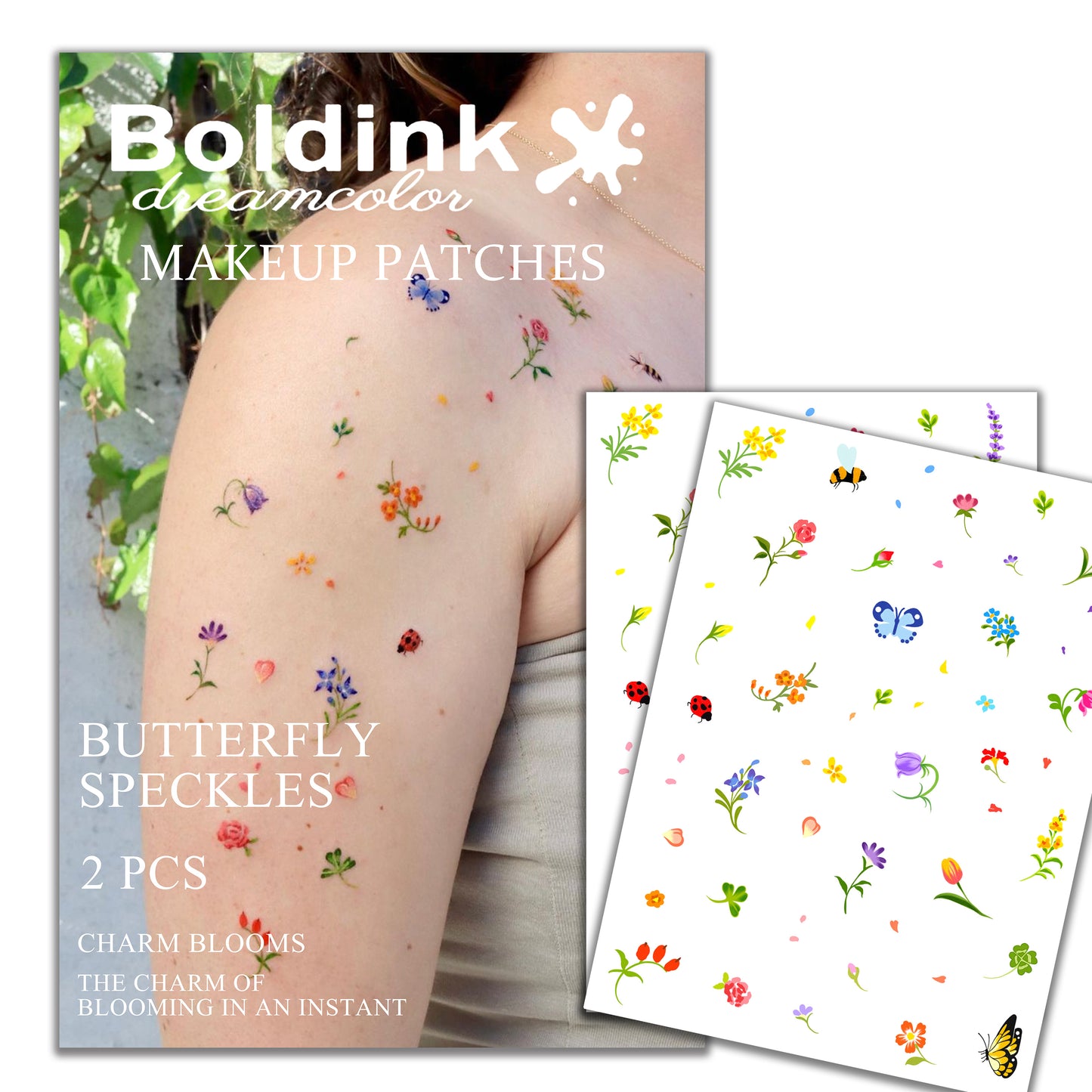 Butterfly Makeup Patches | Festival Face Tattoos