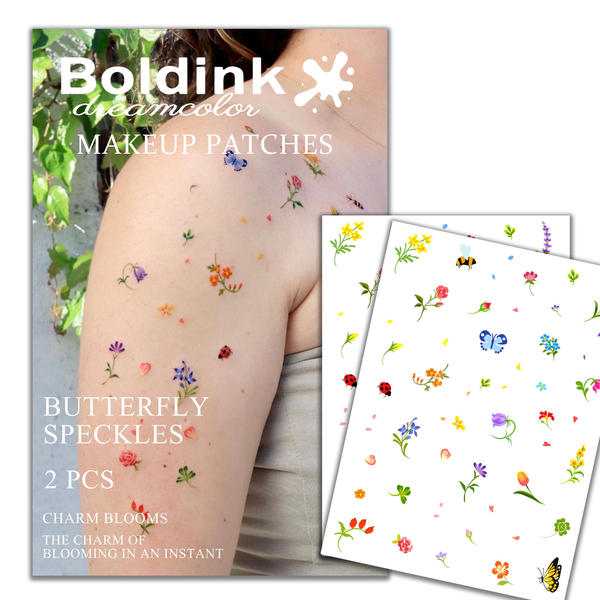 Butterfly Makeup Patches | Festival Face Tattoos