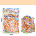 Cute Worlds Adventure Sticker Series