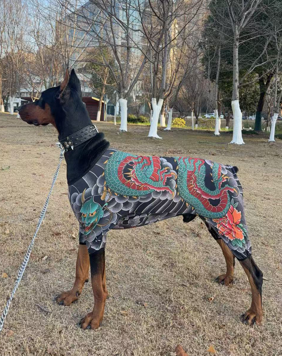 Dog Tattoo Bodysuit