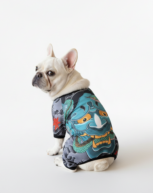 Chunky Fit Dog Tattoo Bodysuit