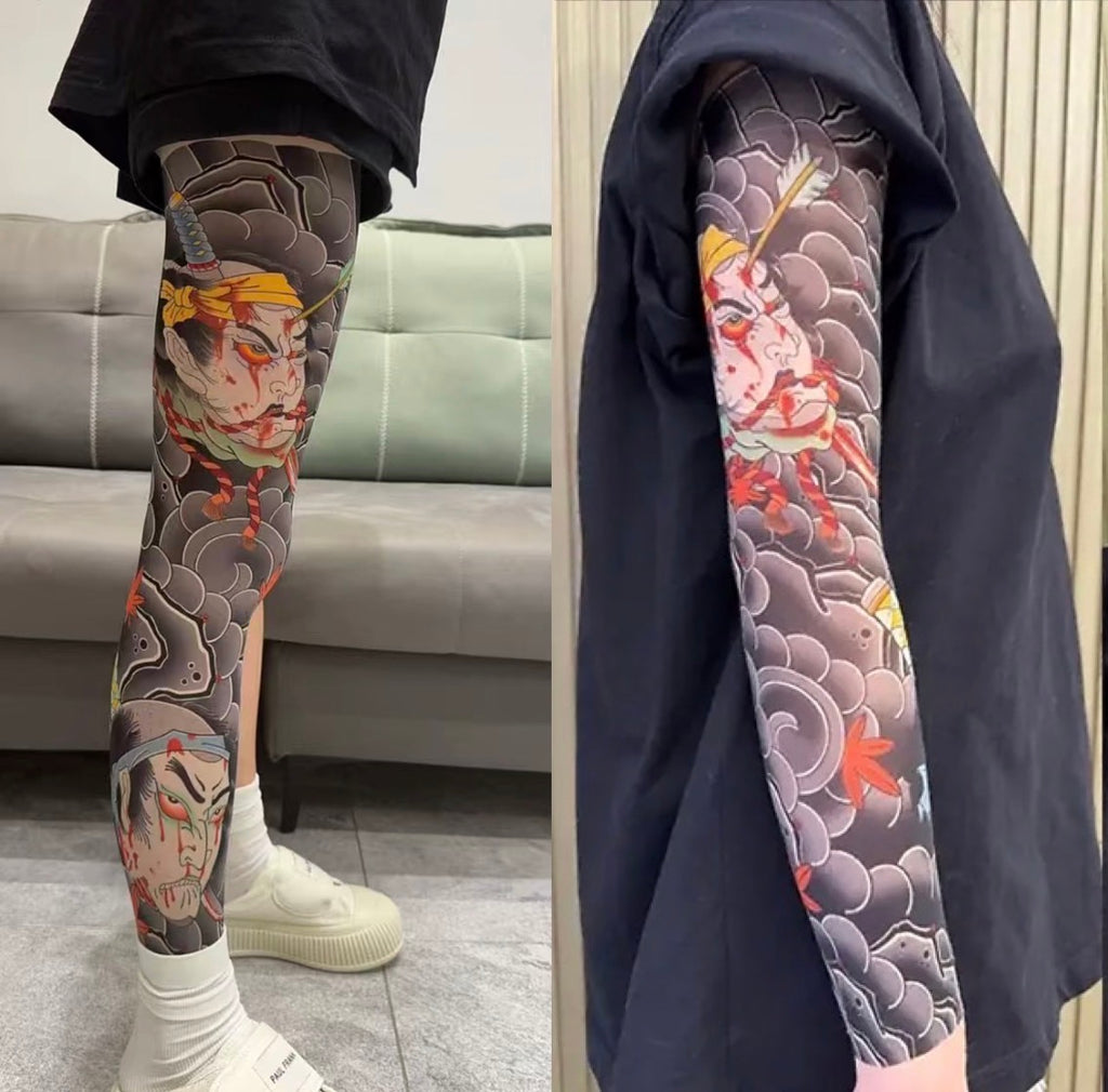 Tattoo Sleeve & Stocking Set | Body Art