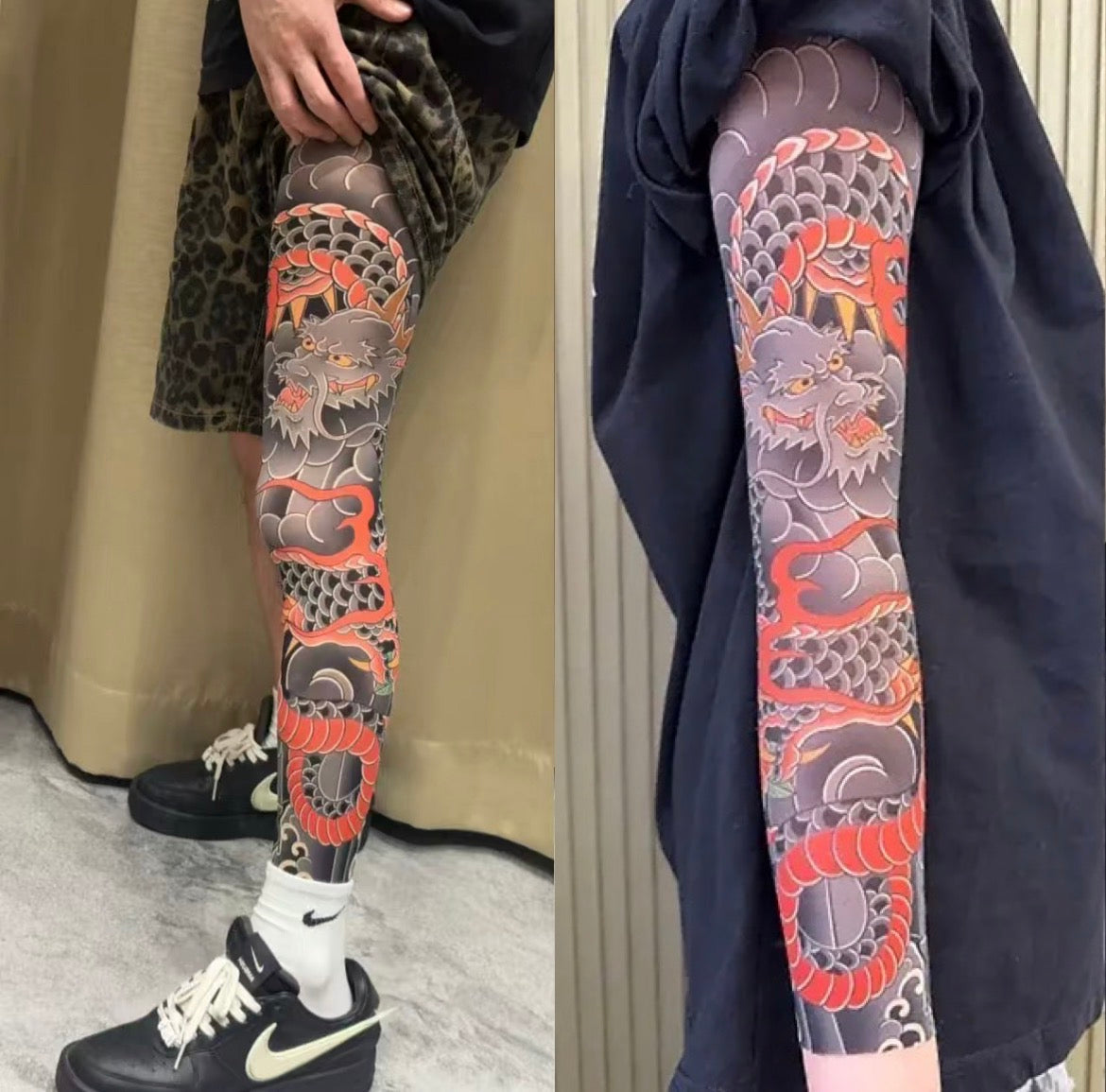 Tattoo Sleeve & Stocking Set | Body Art
