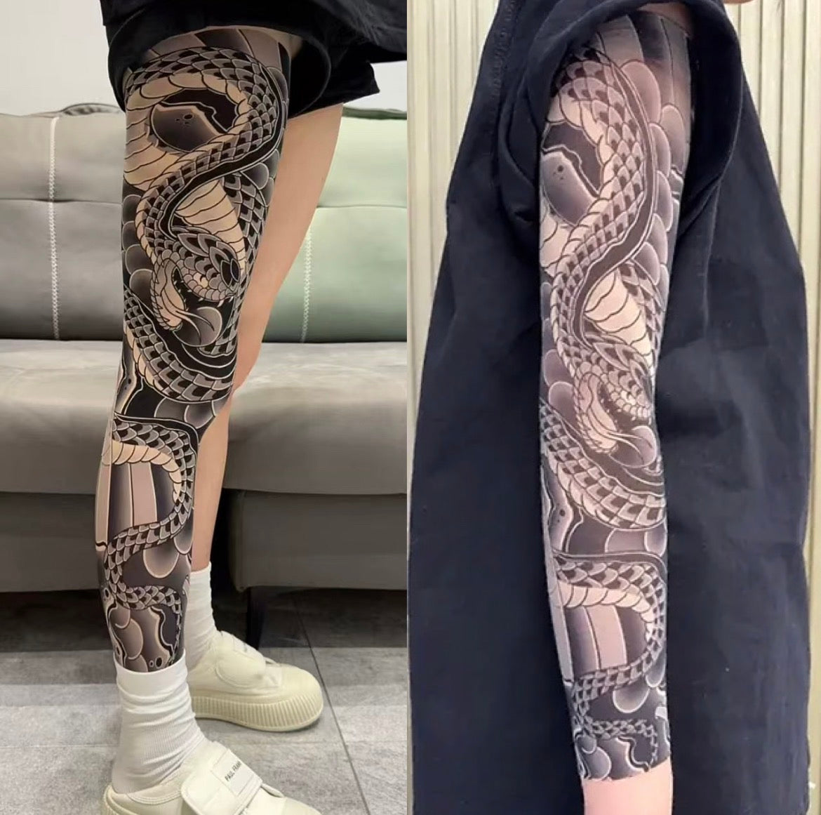 Tattoo Sleeve & Stocking Set | Body Art