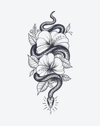 Floral Serpent