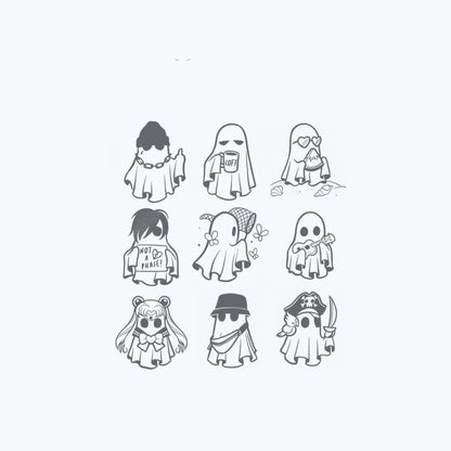 9 Cute Ghosts