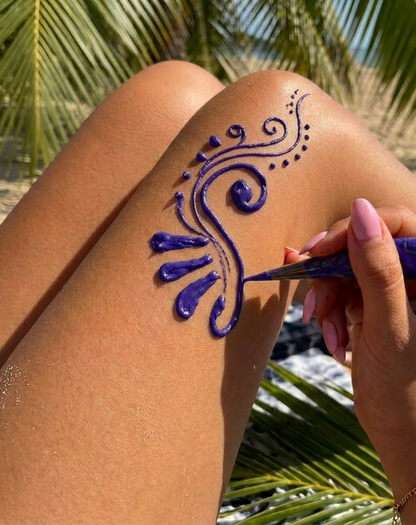 Purple Henna Paste